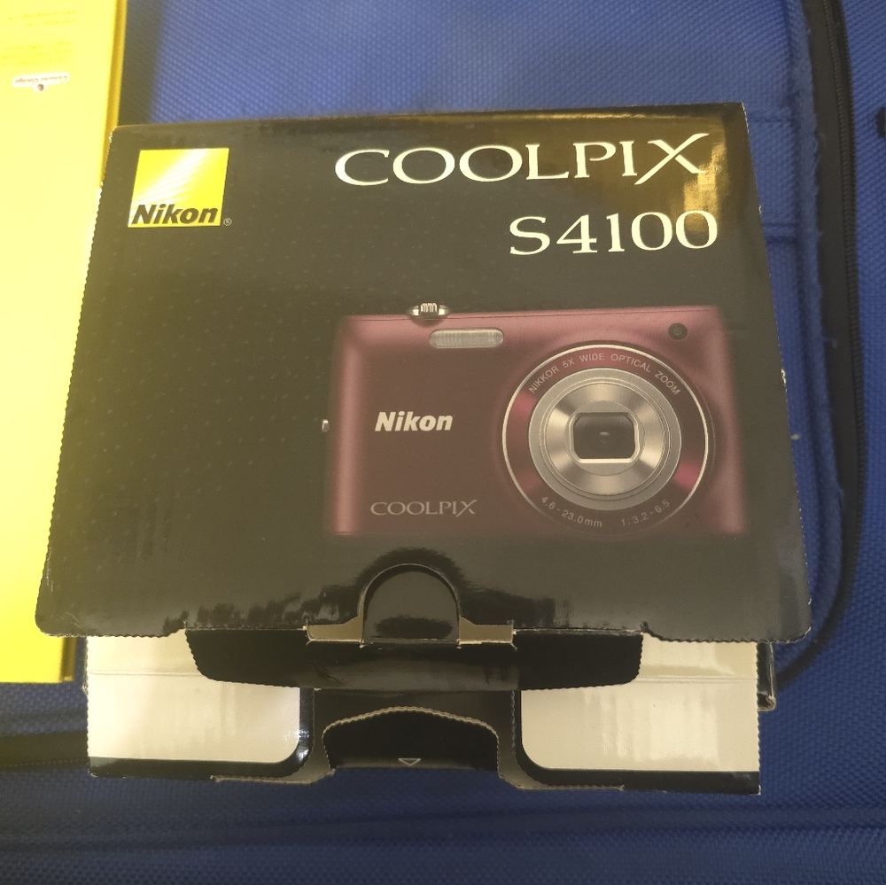 Nikon COOLPIX S4100 Digital Camera - Purple